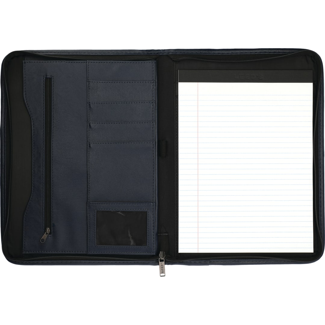 FSC® Mix Executive DuraHyde Zippered Padfolio 89