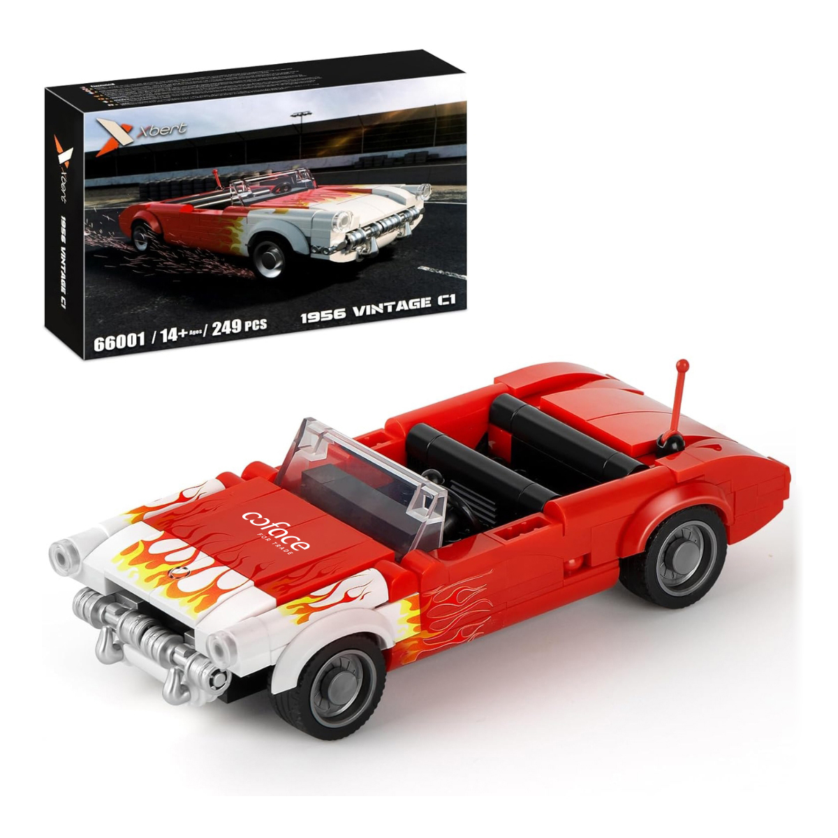Buildifull Blocks Set - Vintage Race Car 7