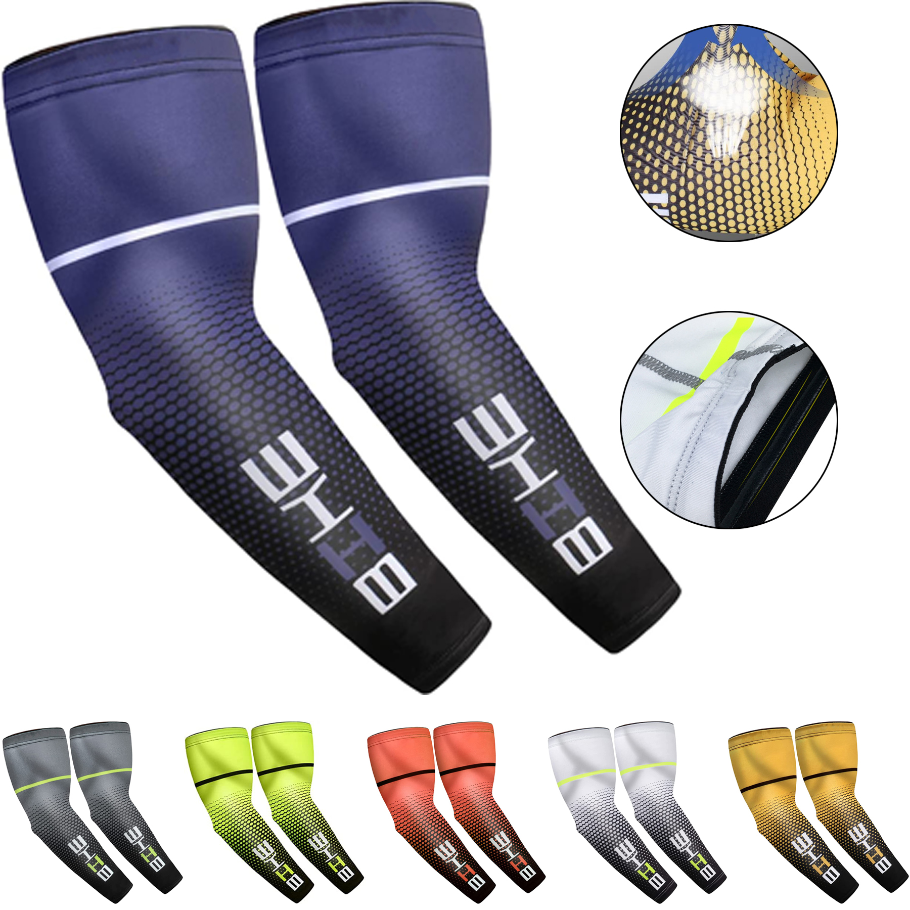 UV Sun Protection Cooling Compression Sleeves 2