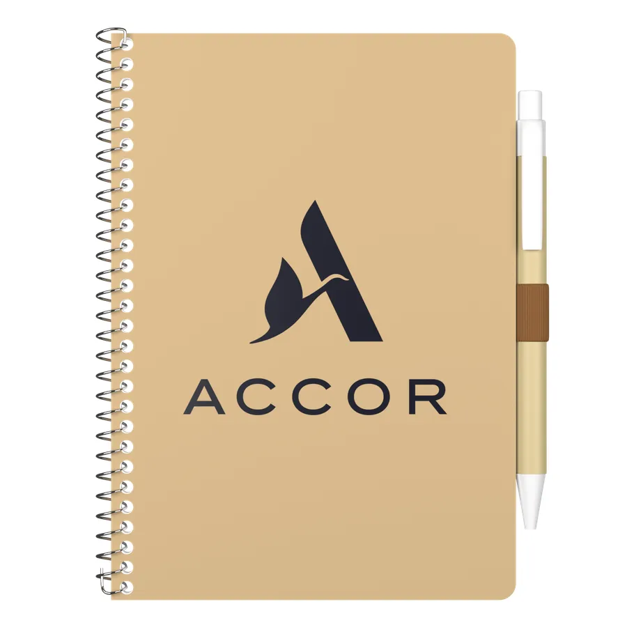 Spiral Notebook with Pen 5