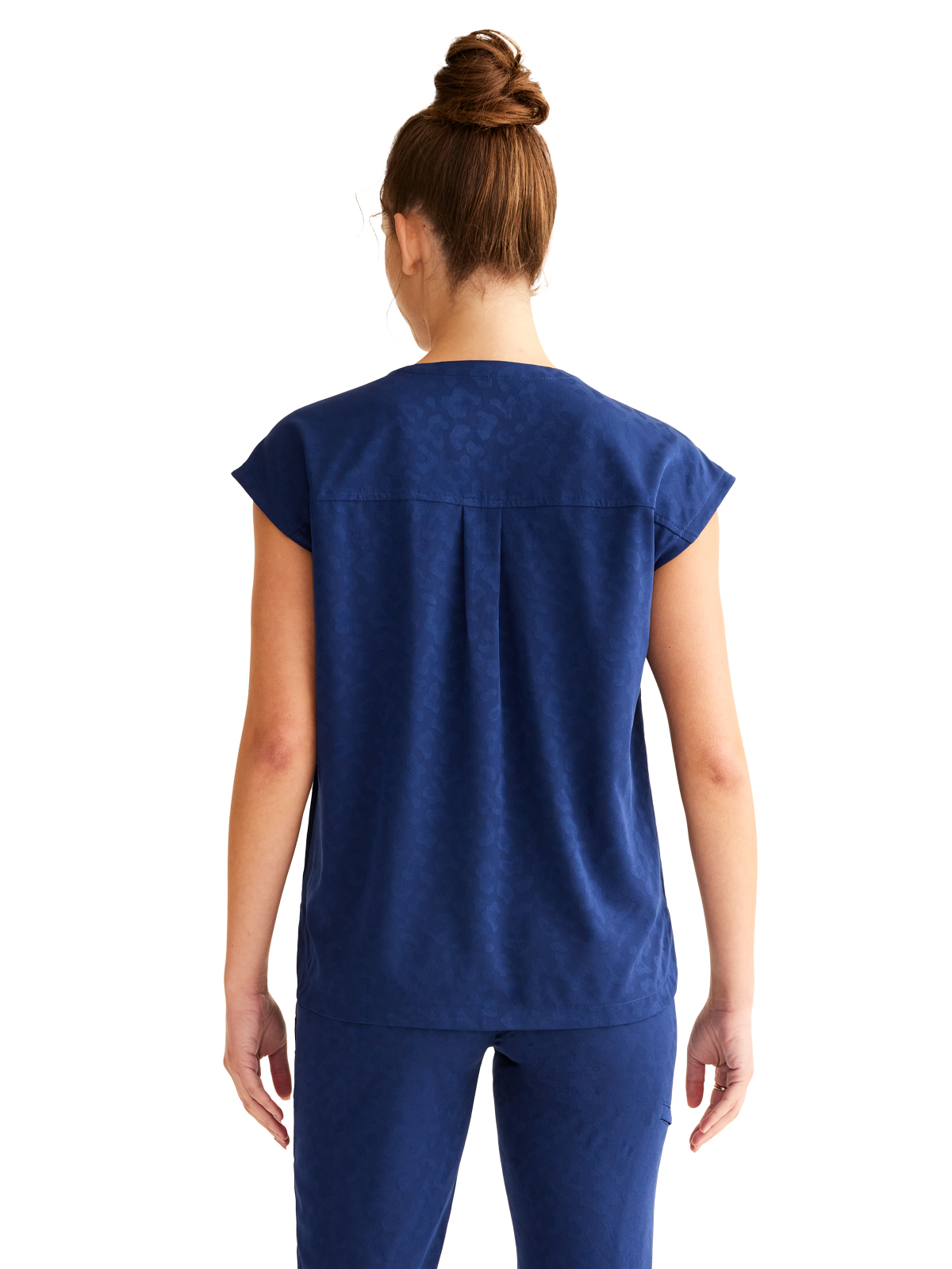 Healing Hands - HH PL Jacquard - Women's 2-Pocket Jayden Camo Top 13