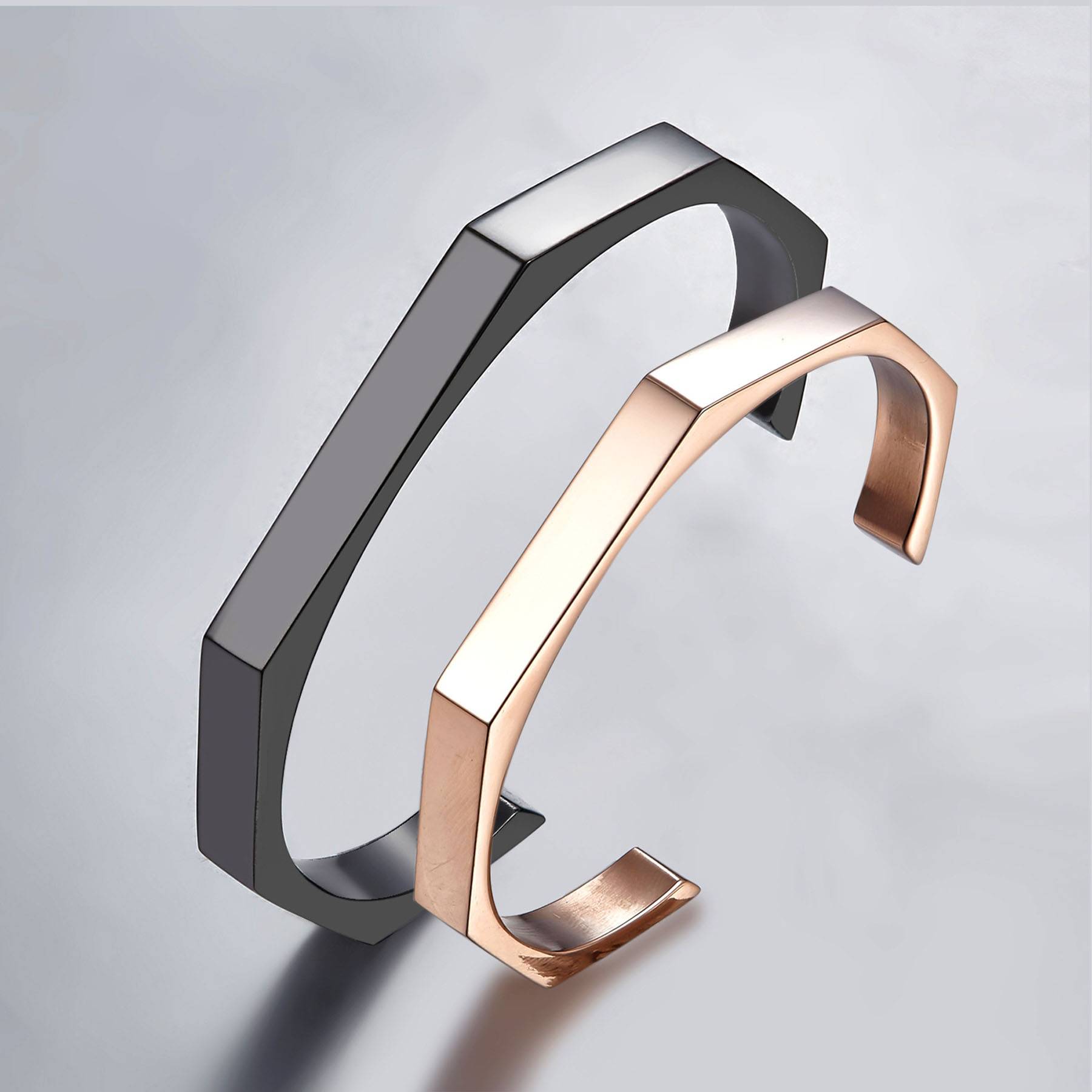 Titanium Steel Couple Bracelet 4