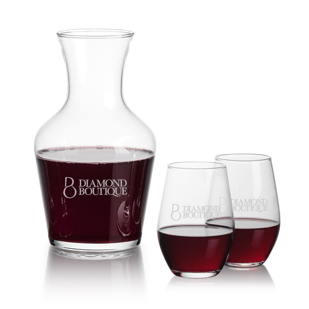 Summit Carafe & Vale Stemless Wine 9