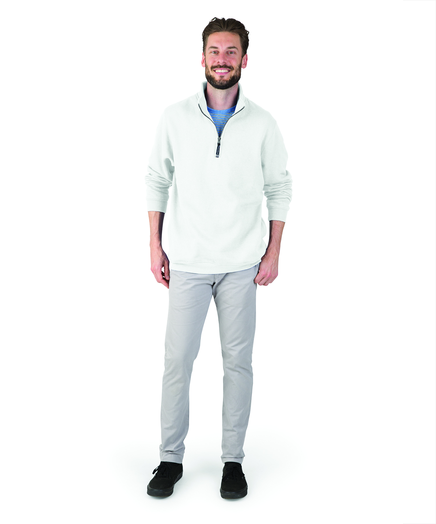 Crosswind Quarter Zip Sweatshirt, custom hoodie or sweatshirt with logo imprint 4