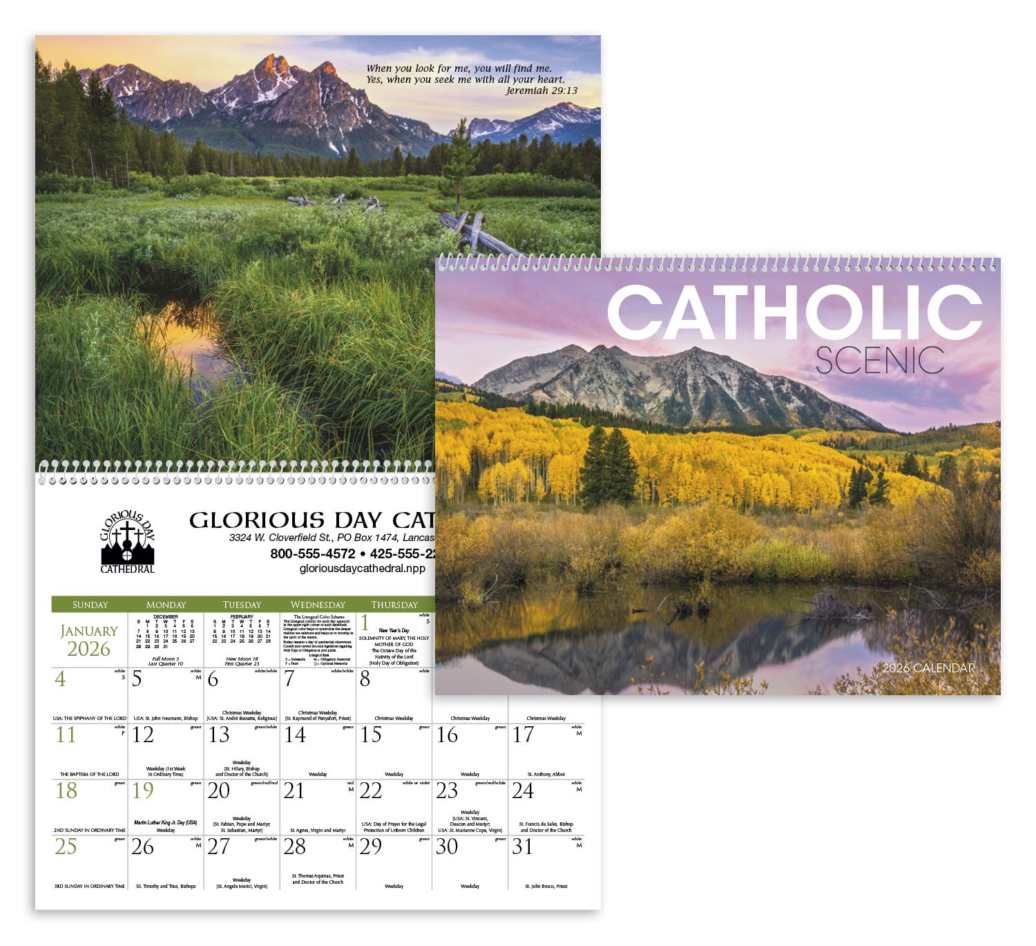 Triumph® Calendars Catholic Scenic Calendar 34