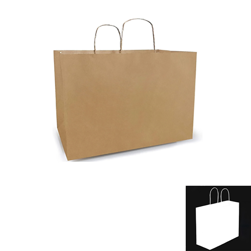 Kraft Paper Shopping Bags 1