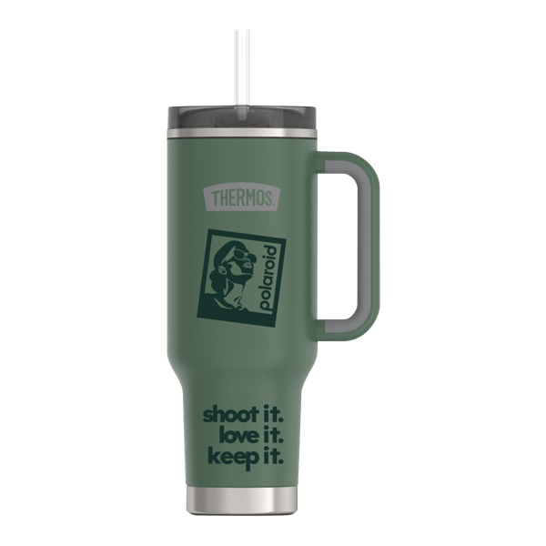 Thermos 40oz Stainless Steel Cup Holder Mug 47