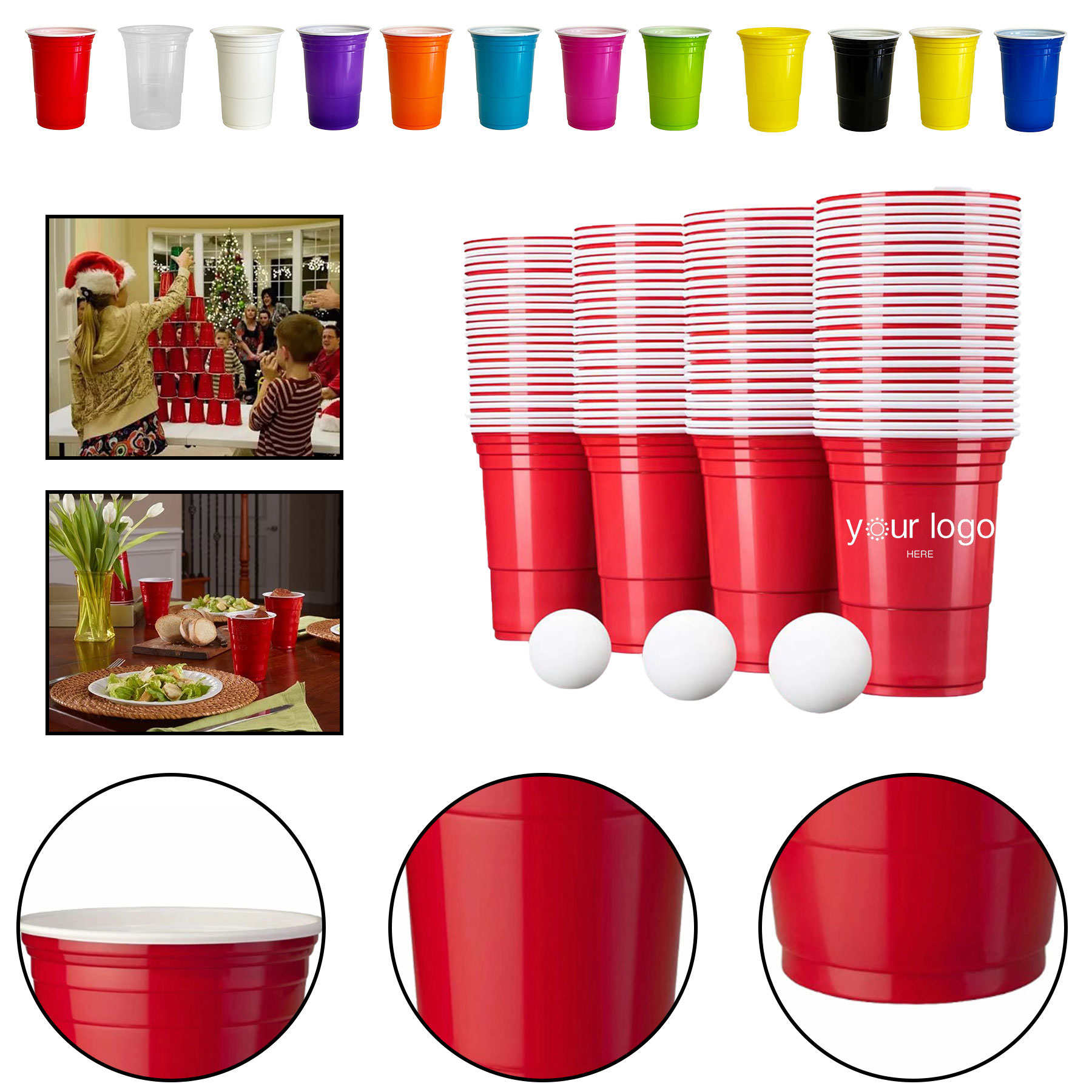 16OZ Party Solo Cold Cup 2
