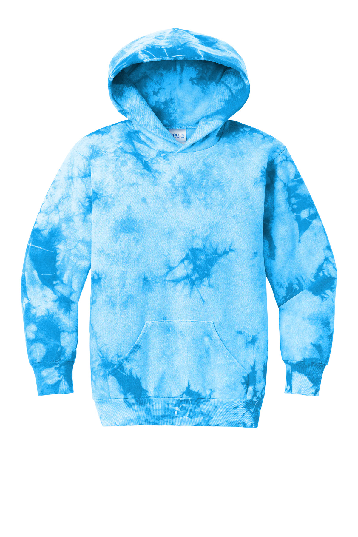 Port & Co Youth Crystal Tie-Dye Pullover Hoodie PC144Y 19