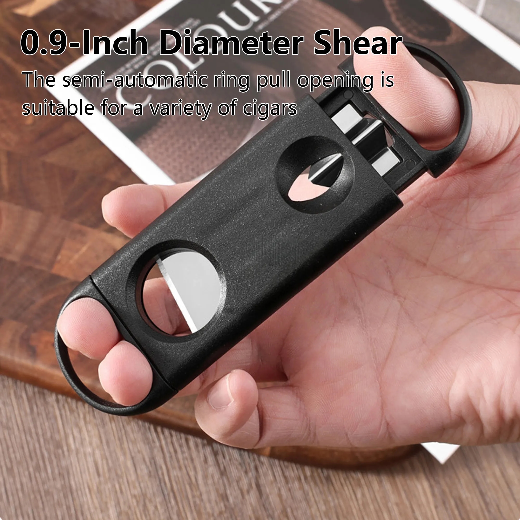 Dual-Guillotine Cigar Cutter 3