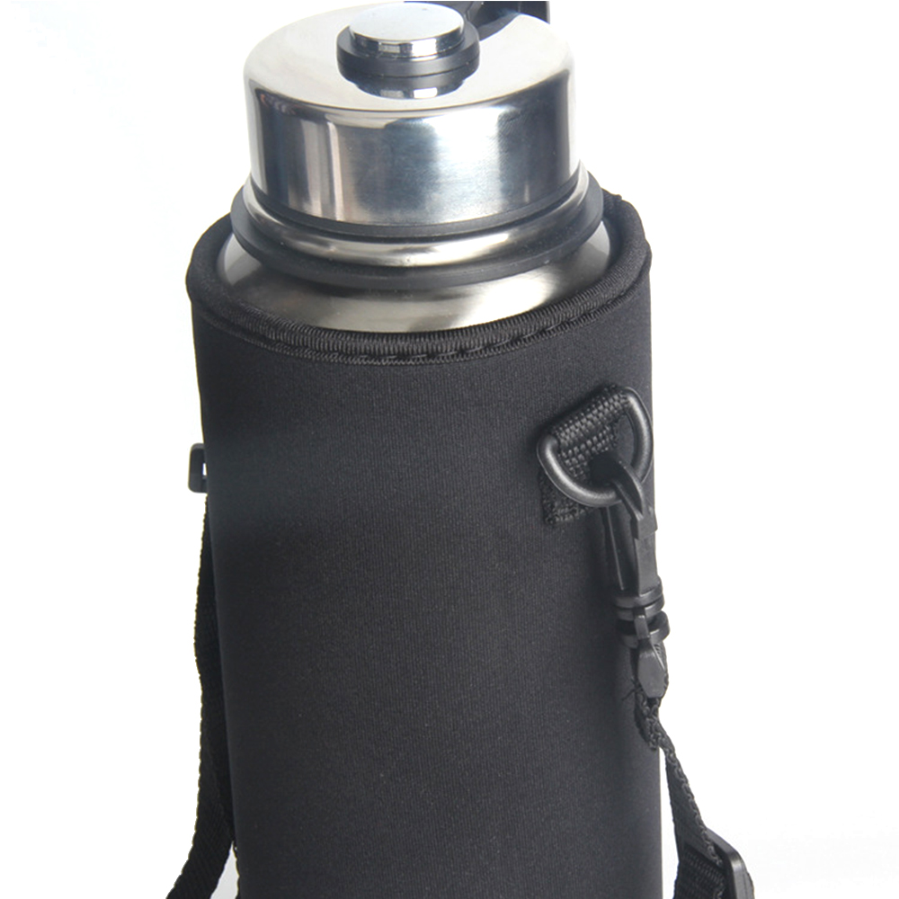 550ML Neoprene Bottle Wrapper Glass Holder with Lanyard 2