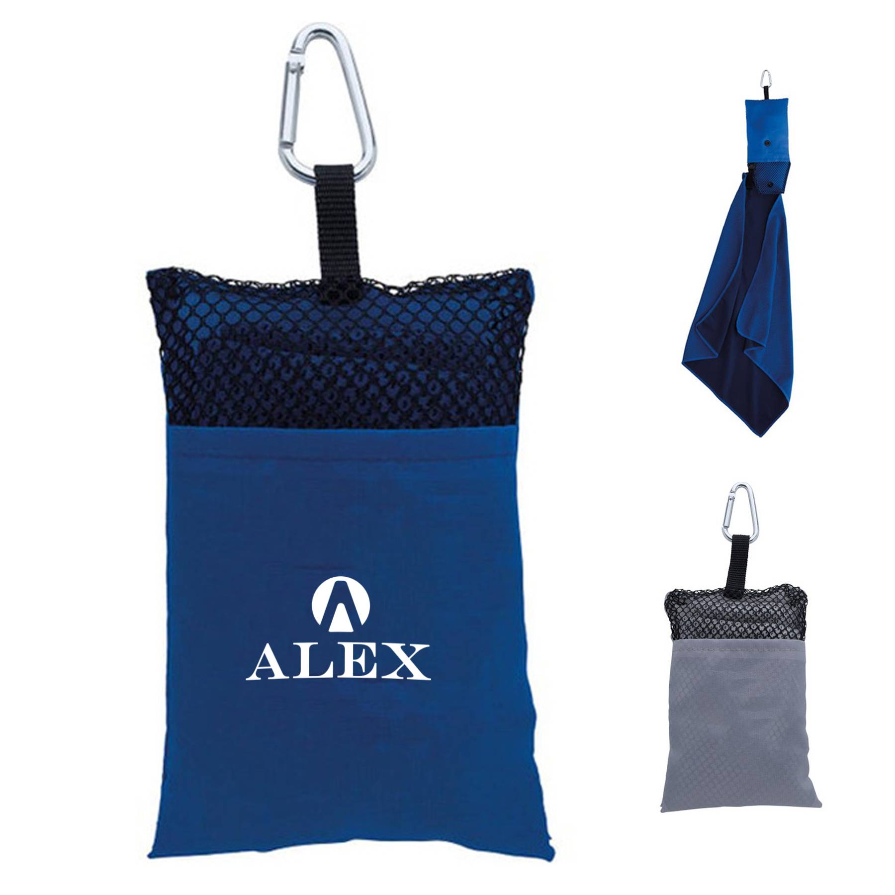 Cooling Towels With Mesh Storage Bag 2