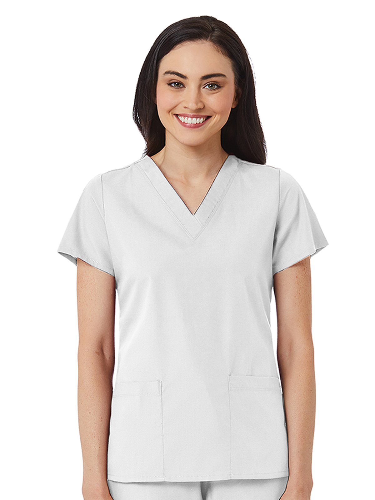 Maevn - Red Panda - Women's V-Neck Two Pocket Top 9