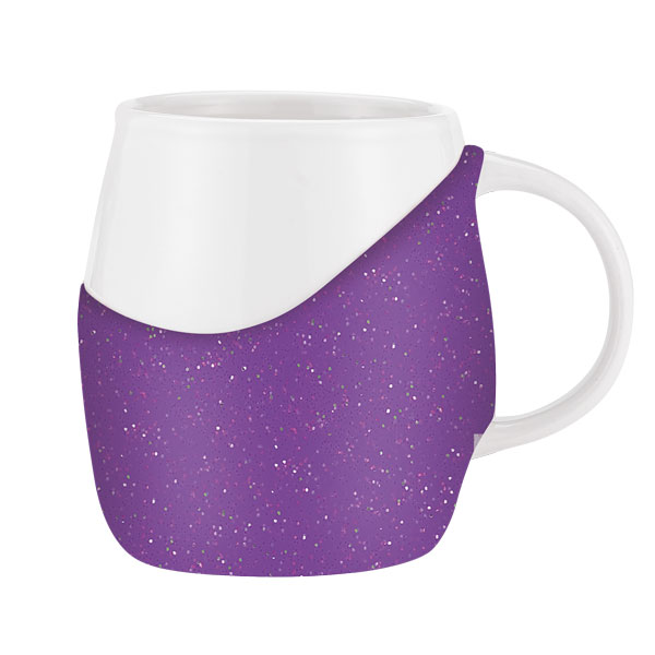 14 oz Rotunda with Glitter Band Mug 7