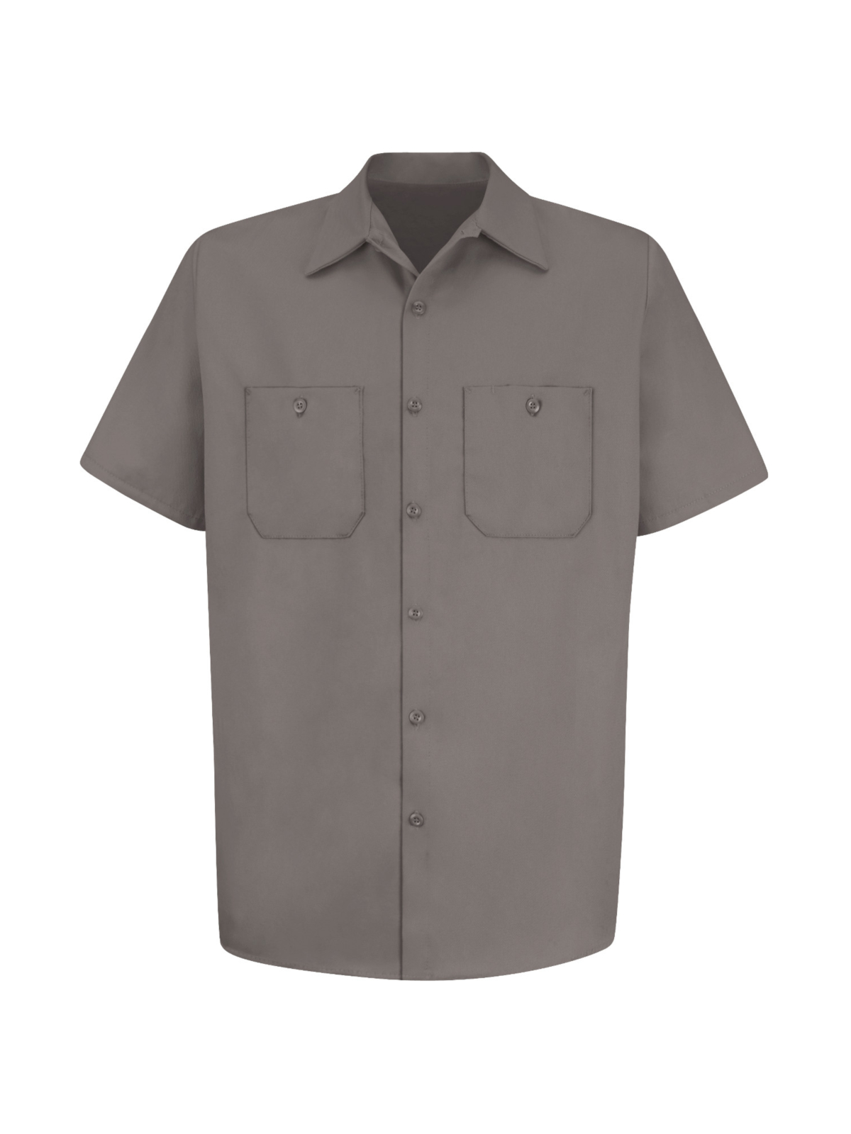 Red Kap Shirts -  Men's Short Sleeve Wrinkle-Resistant Cotton Work Shirt 8