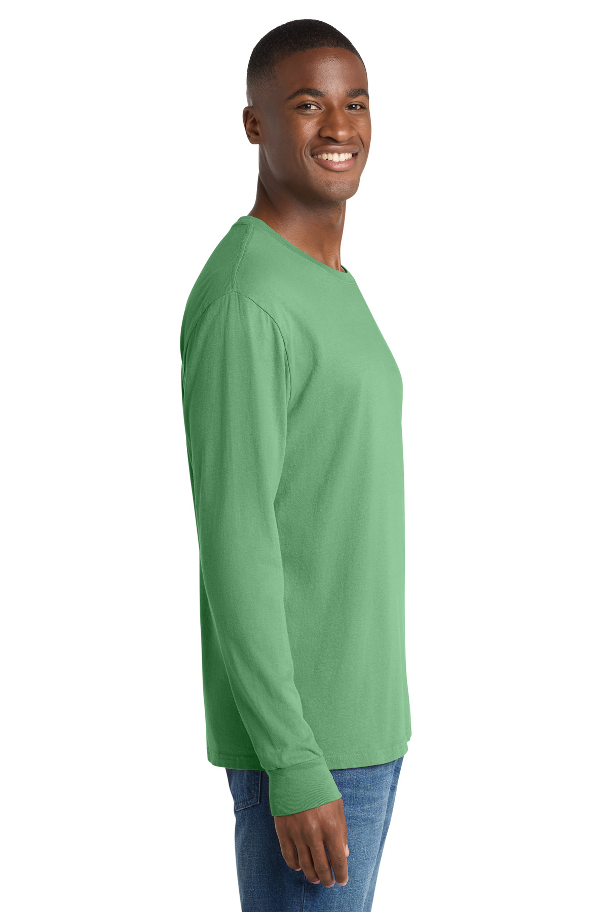 Port & Co Beach Wash Garment-Dyed Long Sleeve Tee PC099LS 106