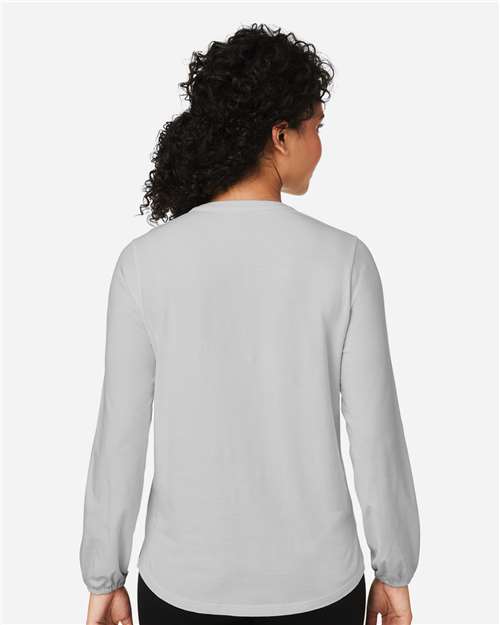 Women's Raleigh Half-Placket Knit Top - DP122W 1