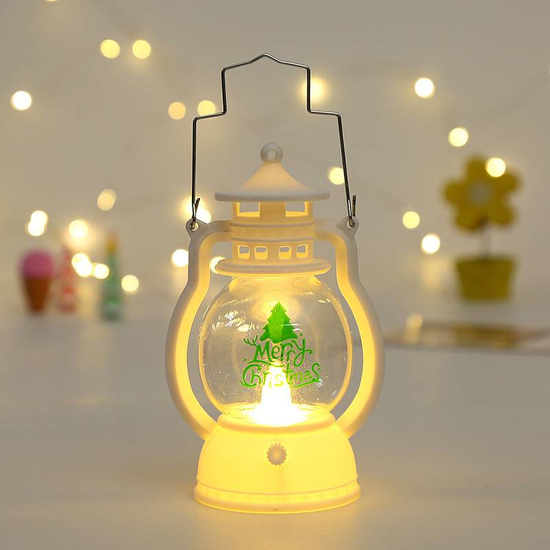 Christmas LED portable oil lamp 4