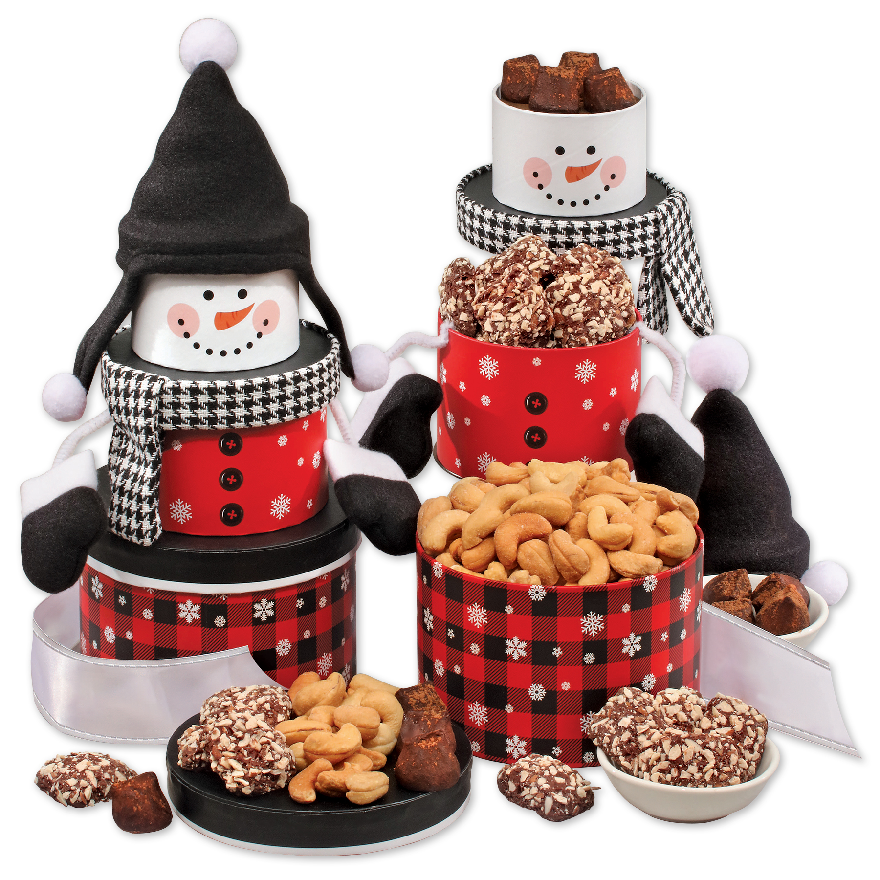 SALE - Cozy Snowman Tower 2