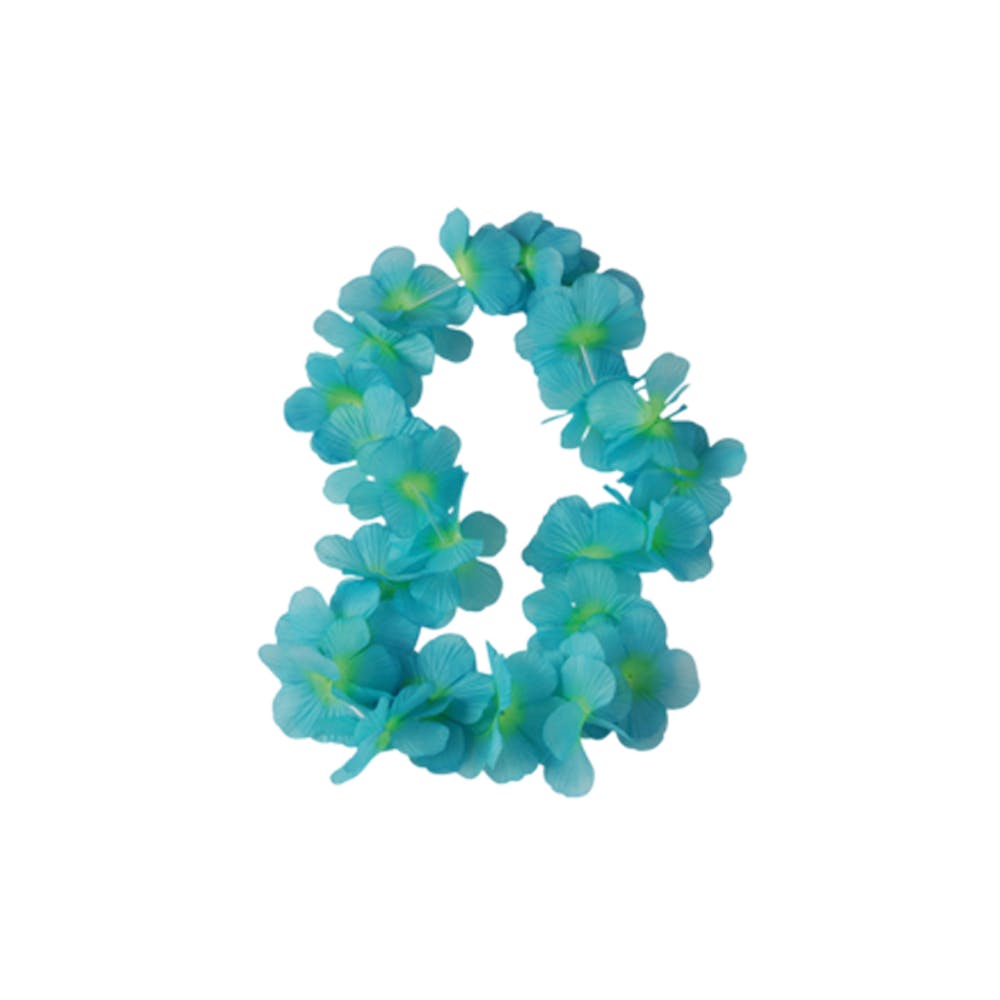 Petal Leis - Turquoise 36" 1