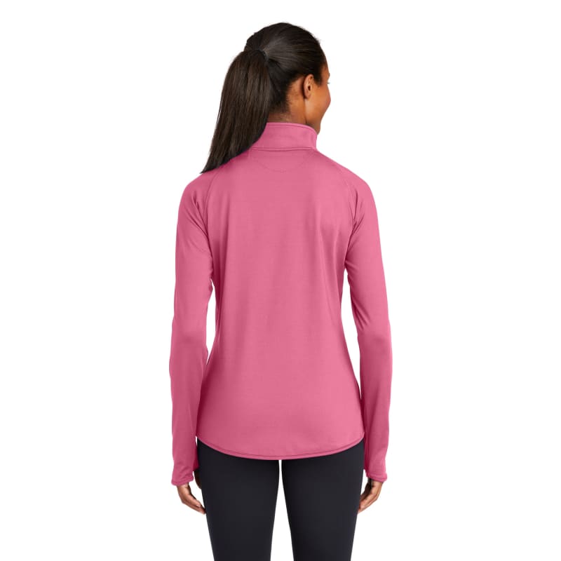 Sport-Tek Women's Sport-Wick Stretch 1/4-Zip Pullover. 55