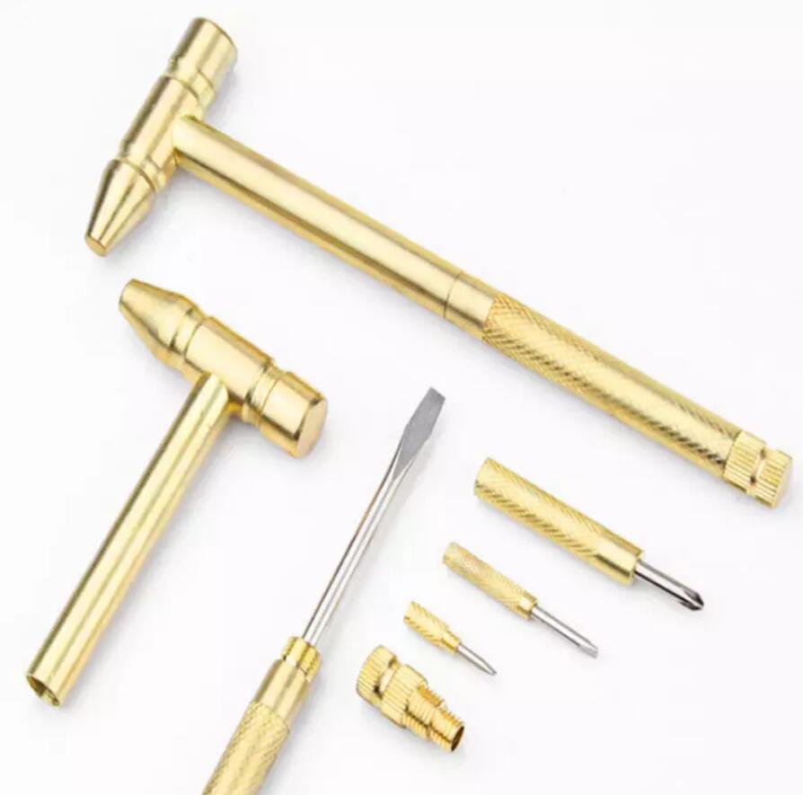5-in-1 Mini Brass Hammer 2