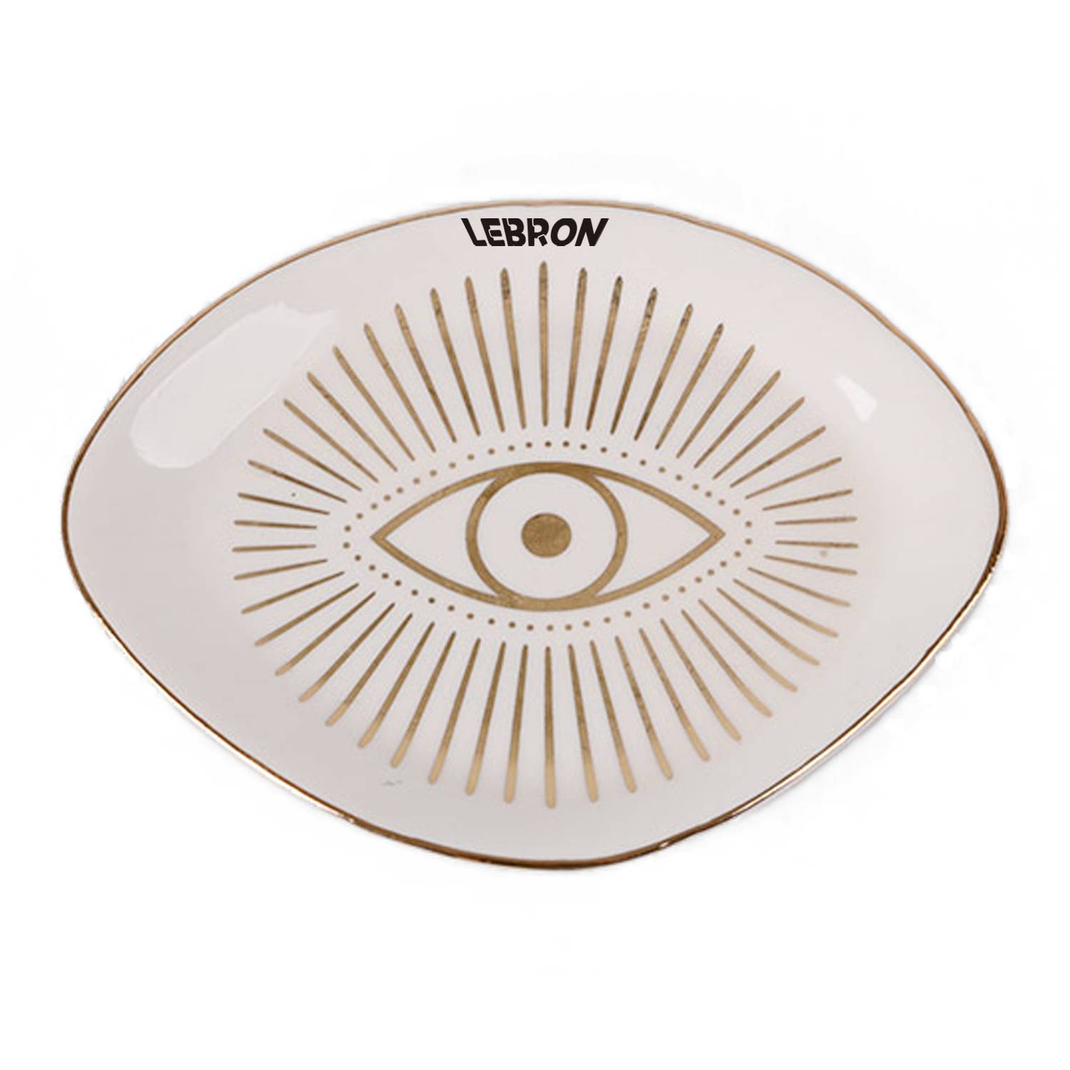 Small Decorative Ceramic Jewelry Tray 6