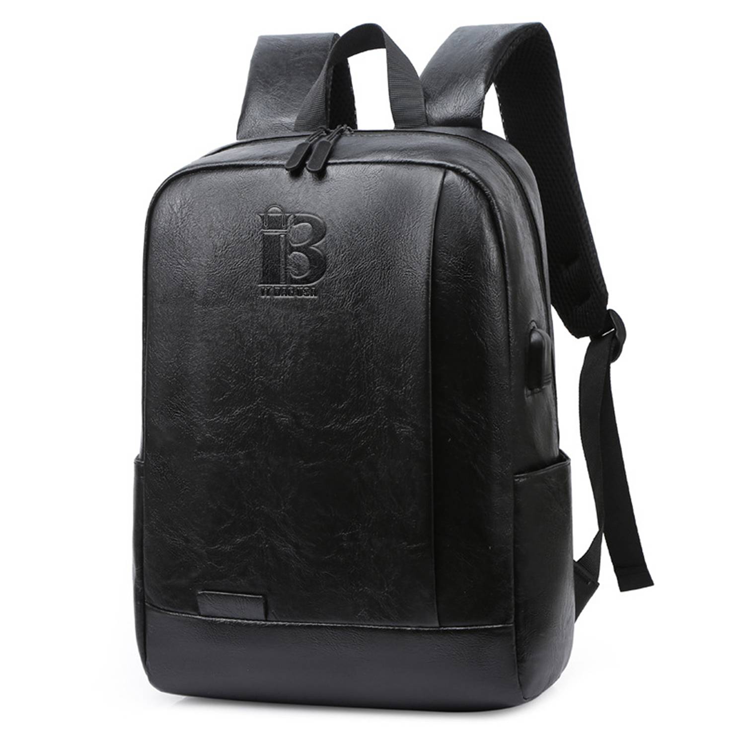 PU sports computer bag With Charging Port for men 2