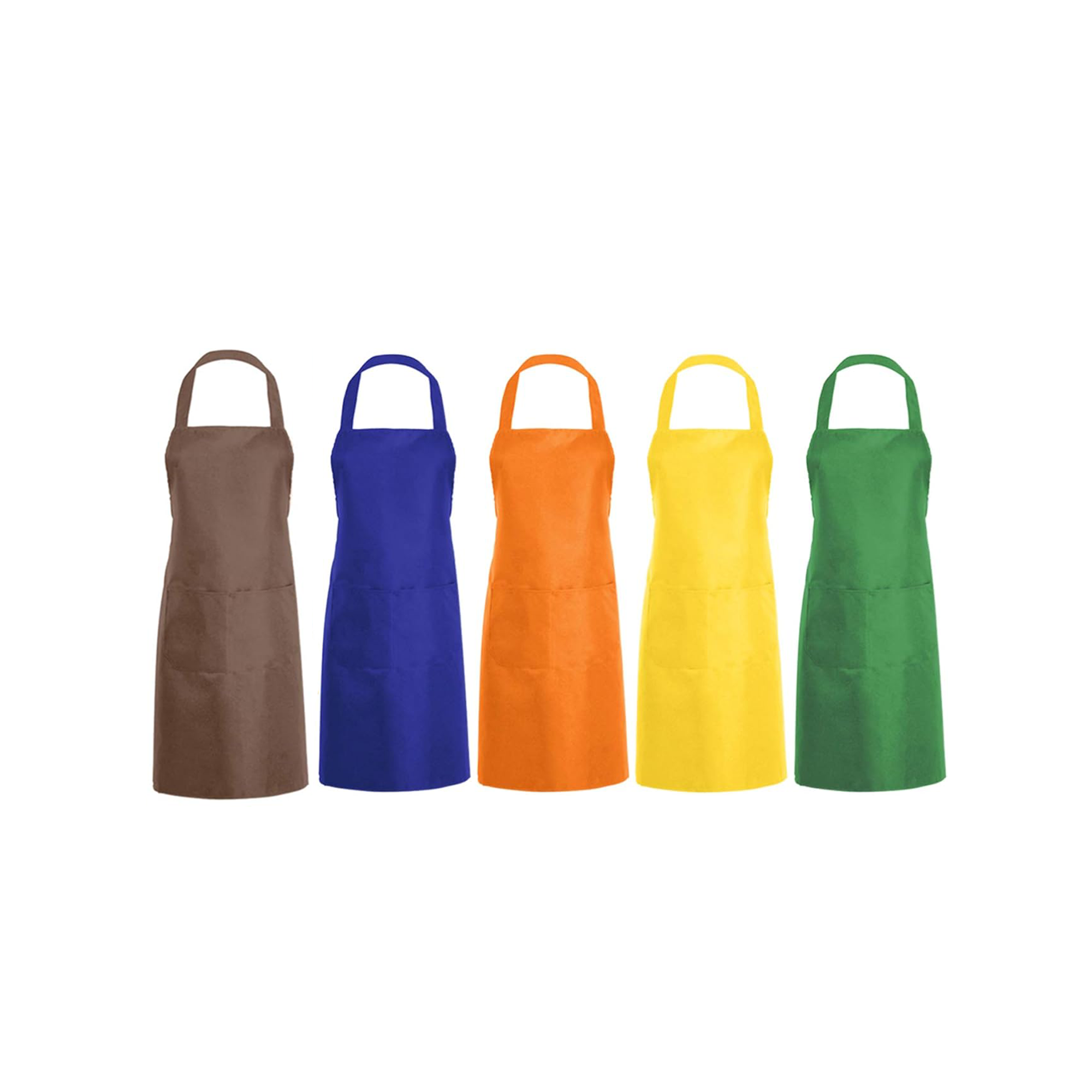 Restaurant Kitchen Cooking Apron Polyester Fabric 2