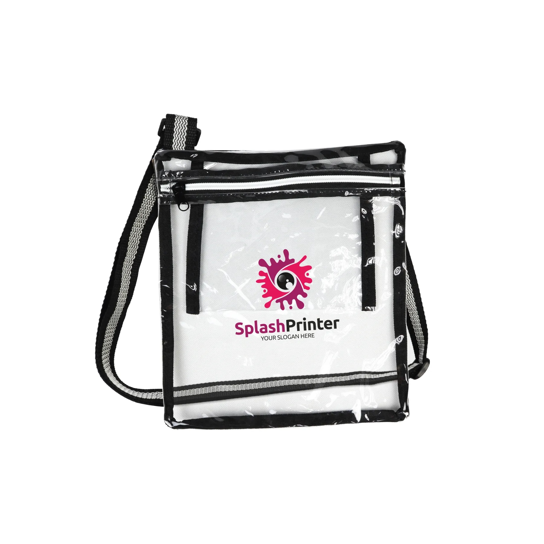 Clear Satchel Bag 9" x 10"