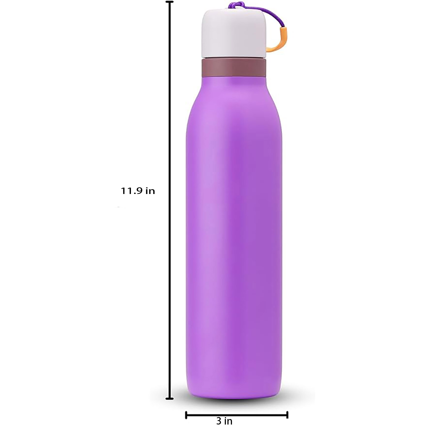 24 oz Double Wall Insulated Stainless Steel Water Bottle, custom water bottle with logo imprint 2