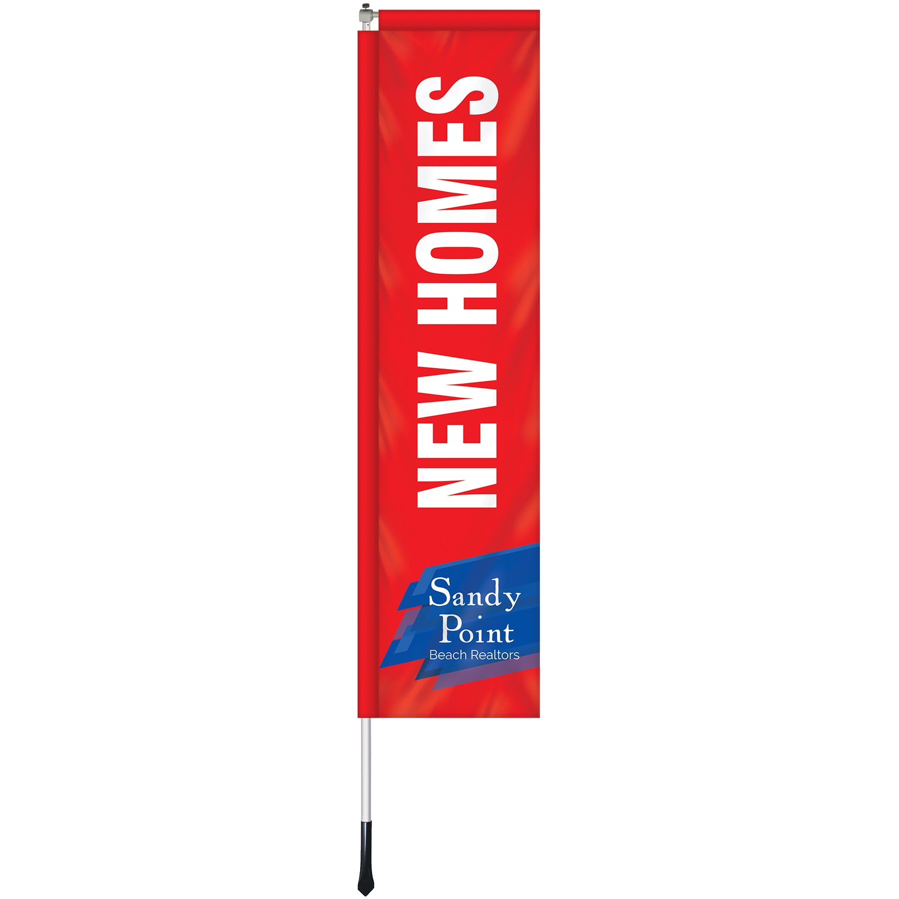 2' X 8' Custom Double Sided Windchaser Flag Kit 12