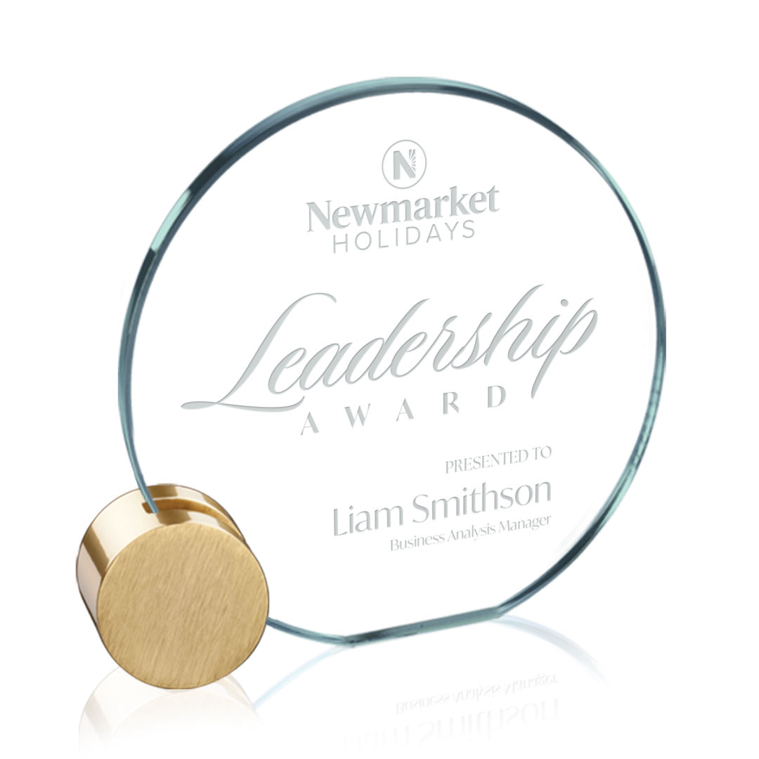 Verdunn Award - Jade/Gold Circle 2