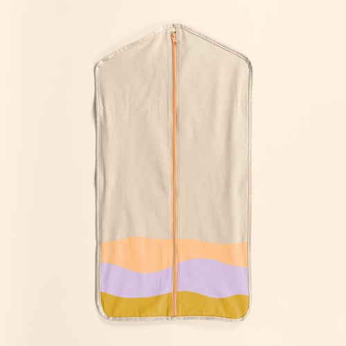 SUGAR BRITCHES YOUTH GARMENT BAG - NATURAL CANVAS