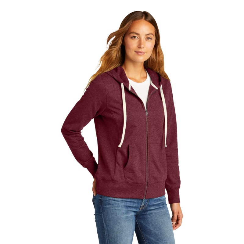 District Women's Re-Fleece Full-Zip Hoodie 4