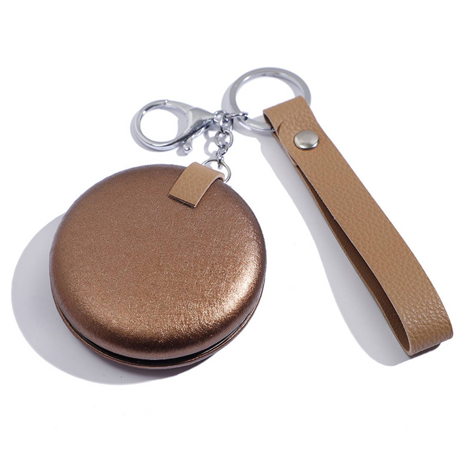 Compact Mirror With Keychain 2