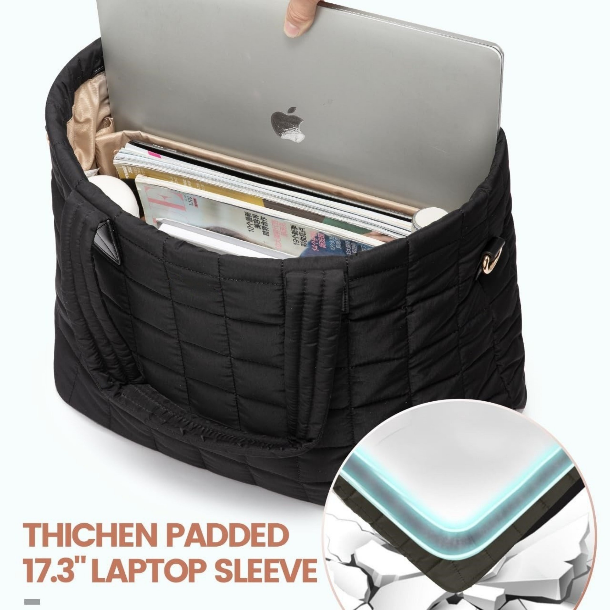 Puffer Tote Bag 6