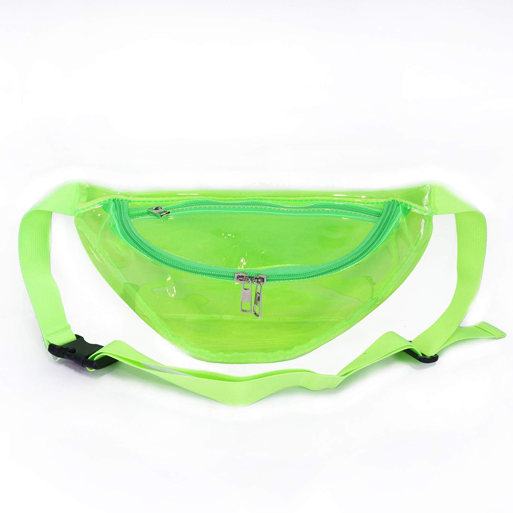 PVC Candy-colored transparent belt bag 3