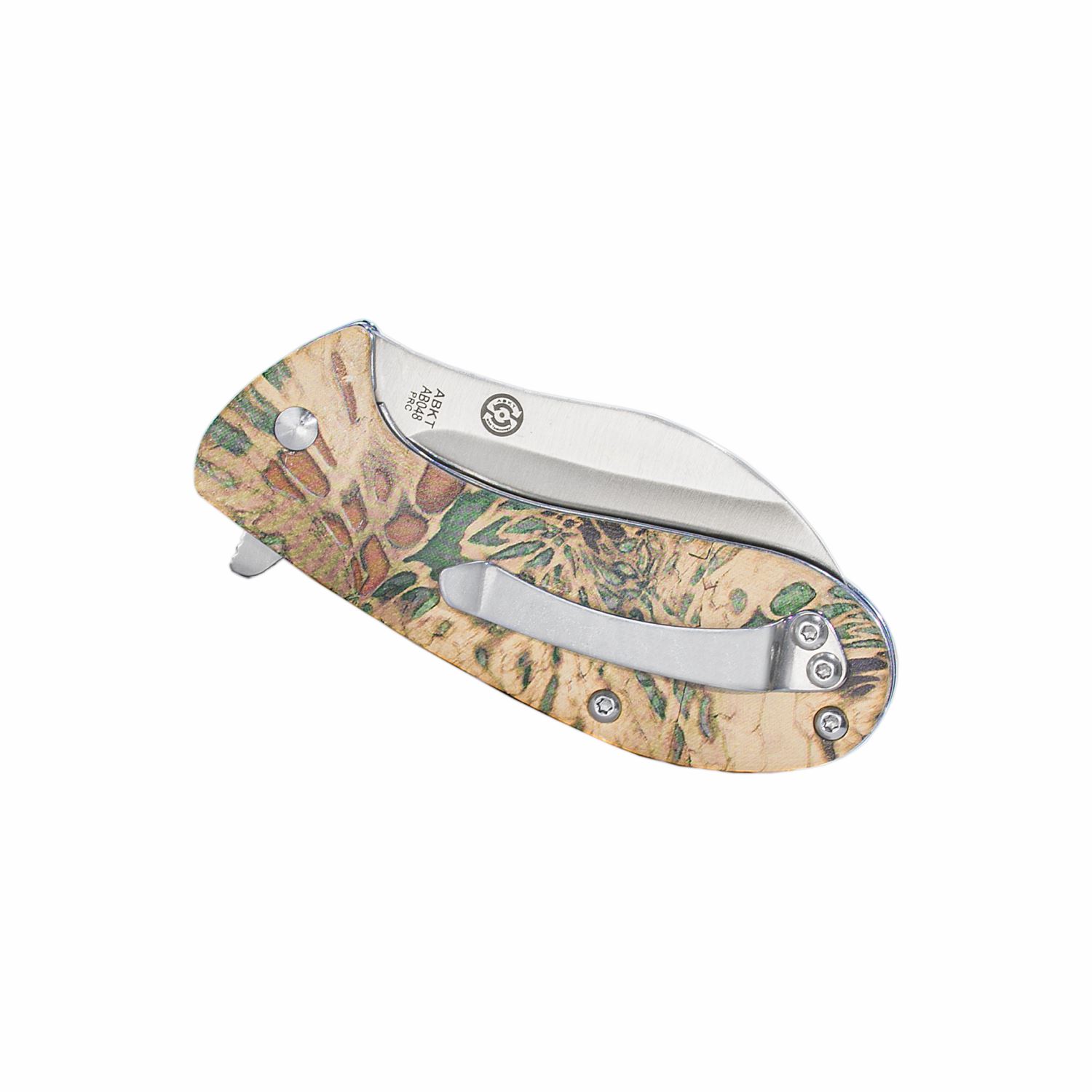 American Buffalo® Elite Folding BB Grunt Knife - Camo 2