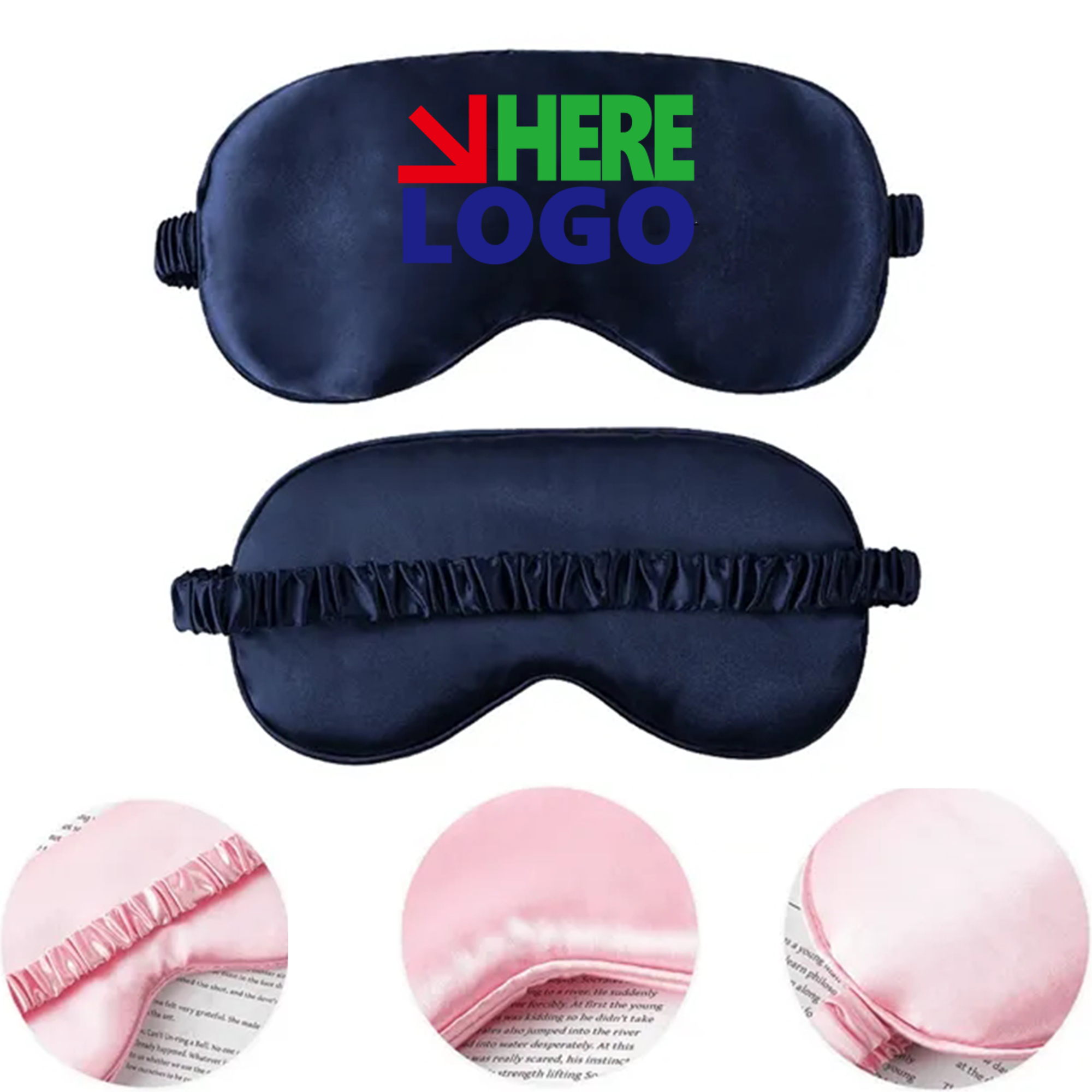 Sleep Eye Mask Imitation Silk 2