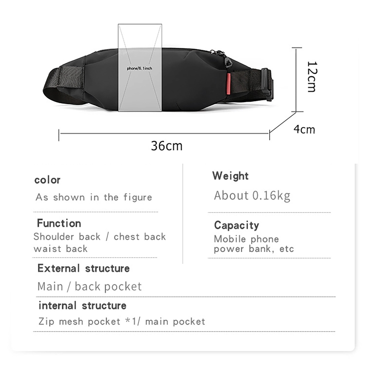 Waist Pack Bag For Men 7