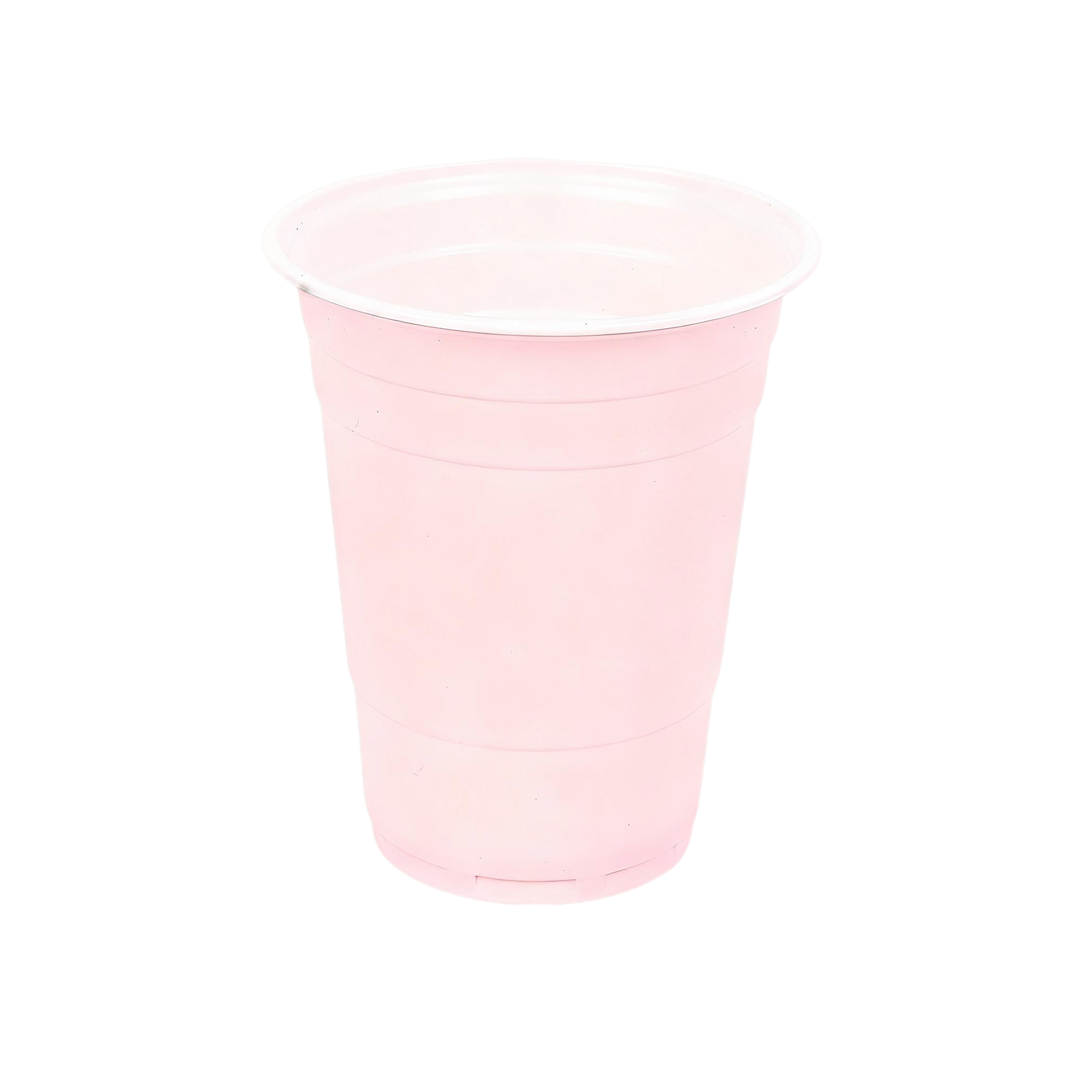 Sixteen Ounce Reusable Party Cup With Rolled Edge 12