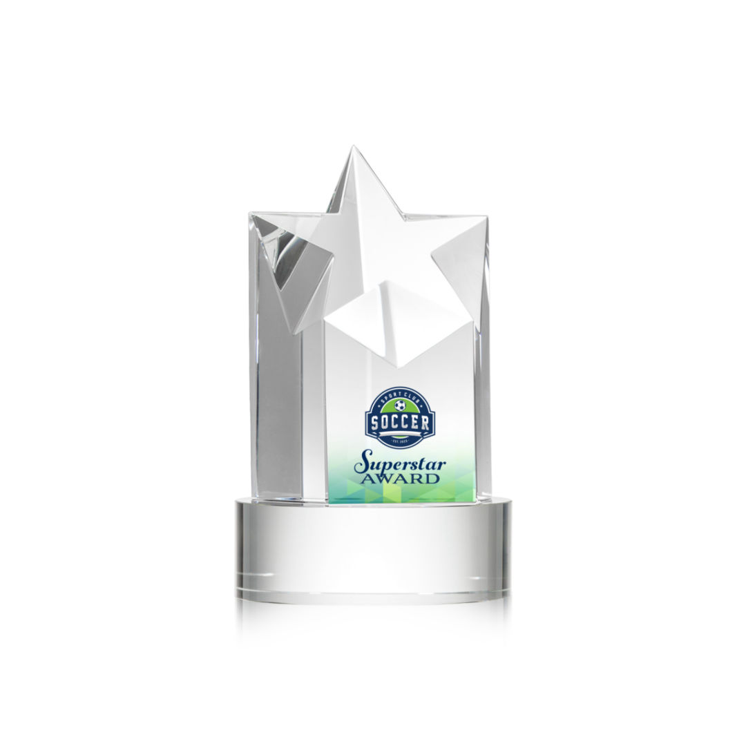 Berkeley VividPrint™ Award on Stanrich Base - Clear 5
