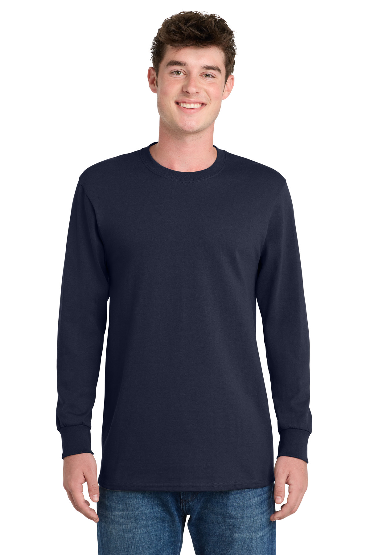 Port & Co Tall Long Sleeve Essential Tee. PC61LST 71