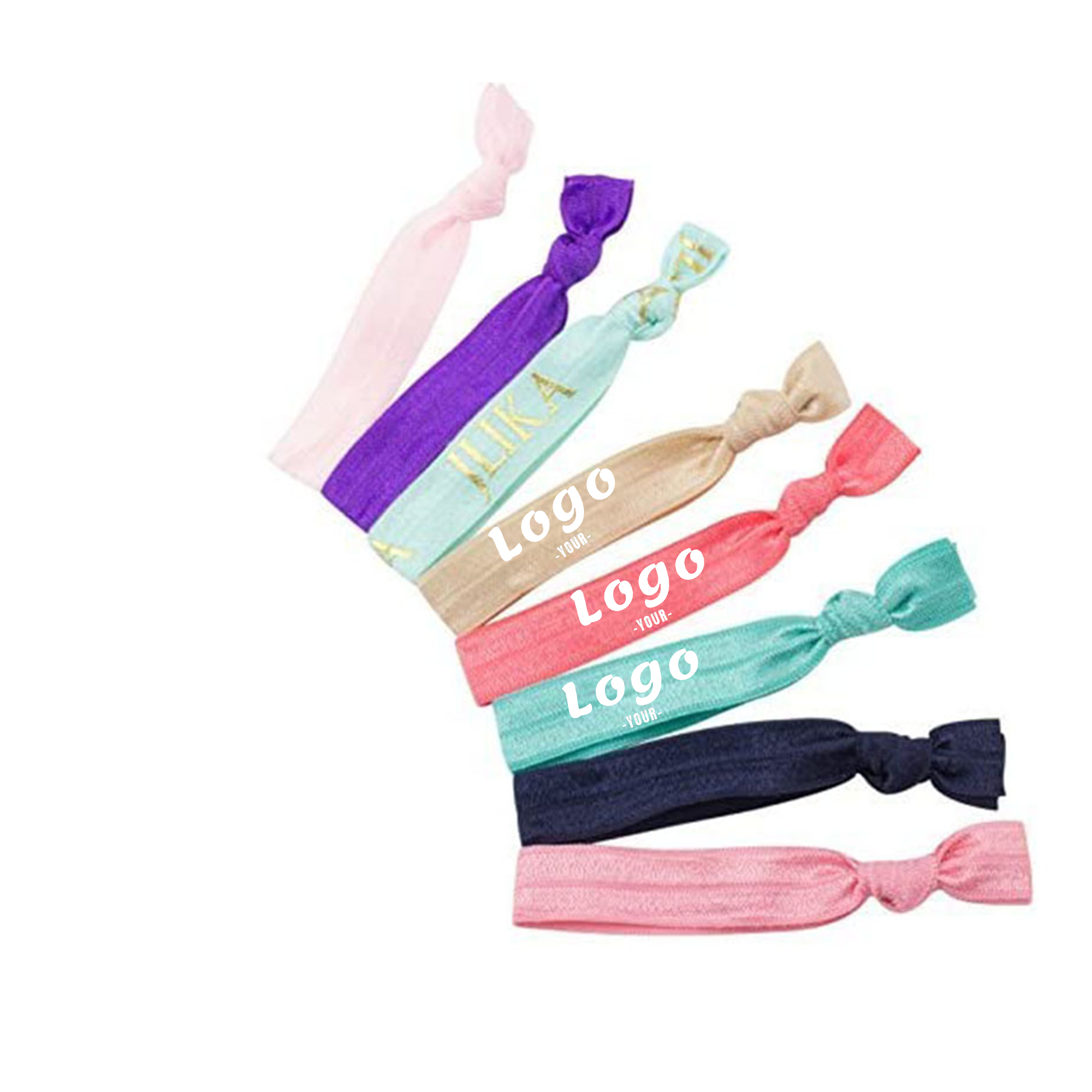 Knotted Hair Ties Elastic Ribbon 2