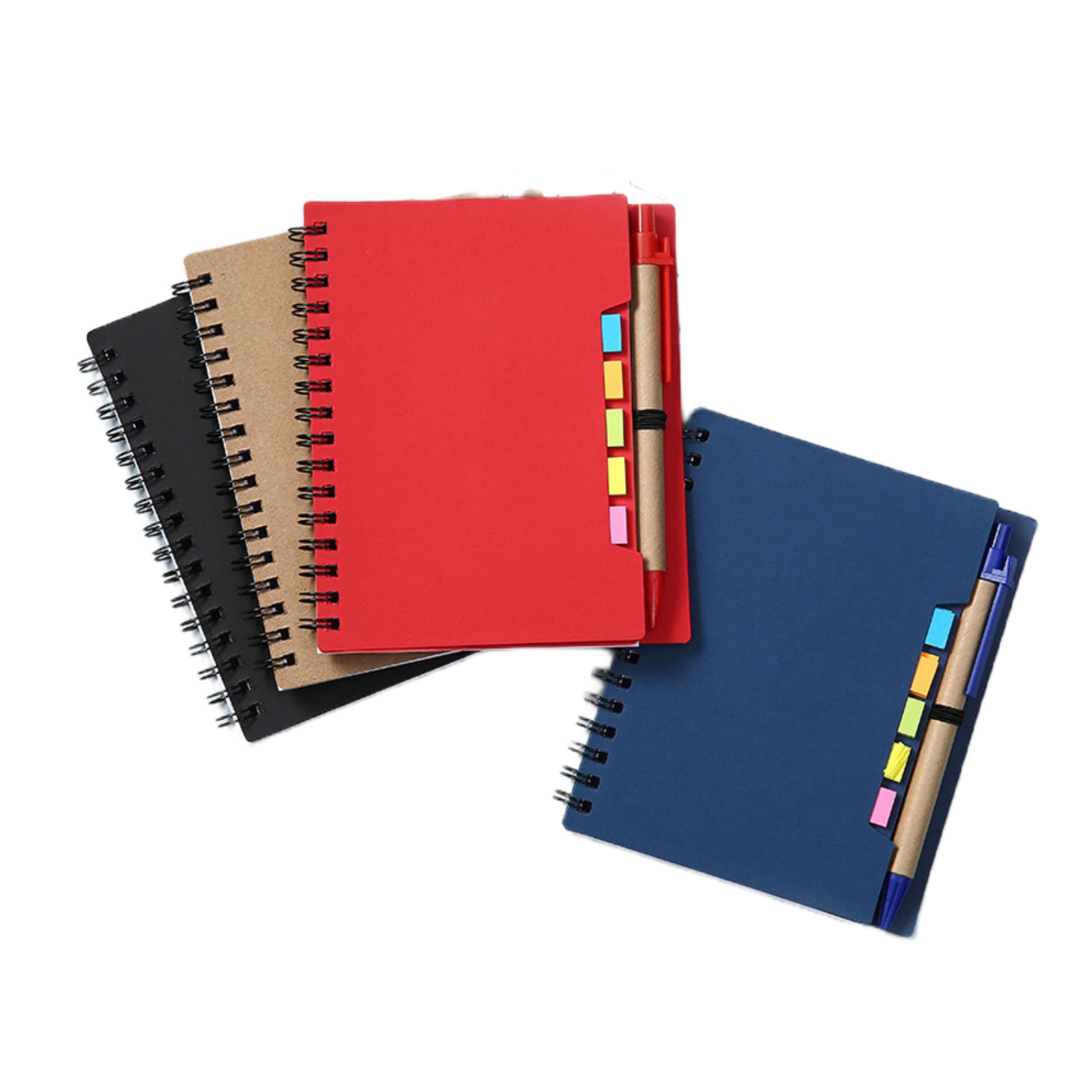 Spiral Notepads With Pen Holder 3