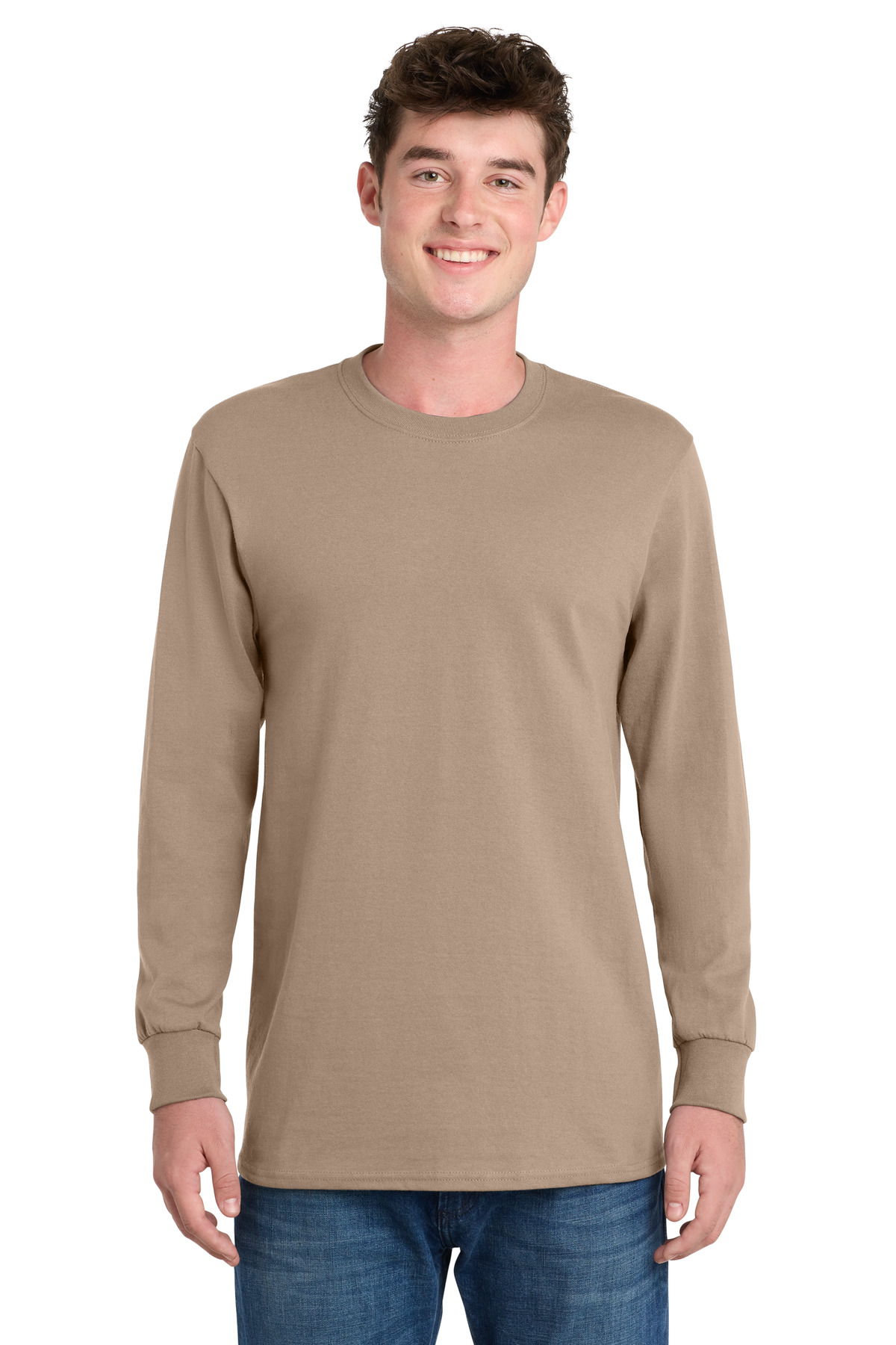 Port & Co Tall Long Sleeve Essential Tee. PC61LST 145
