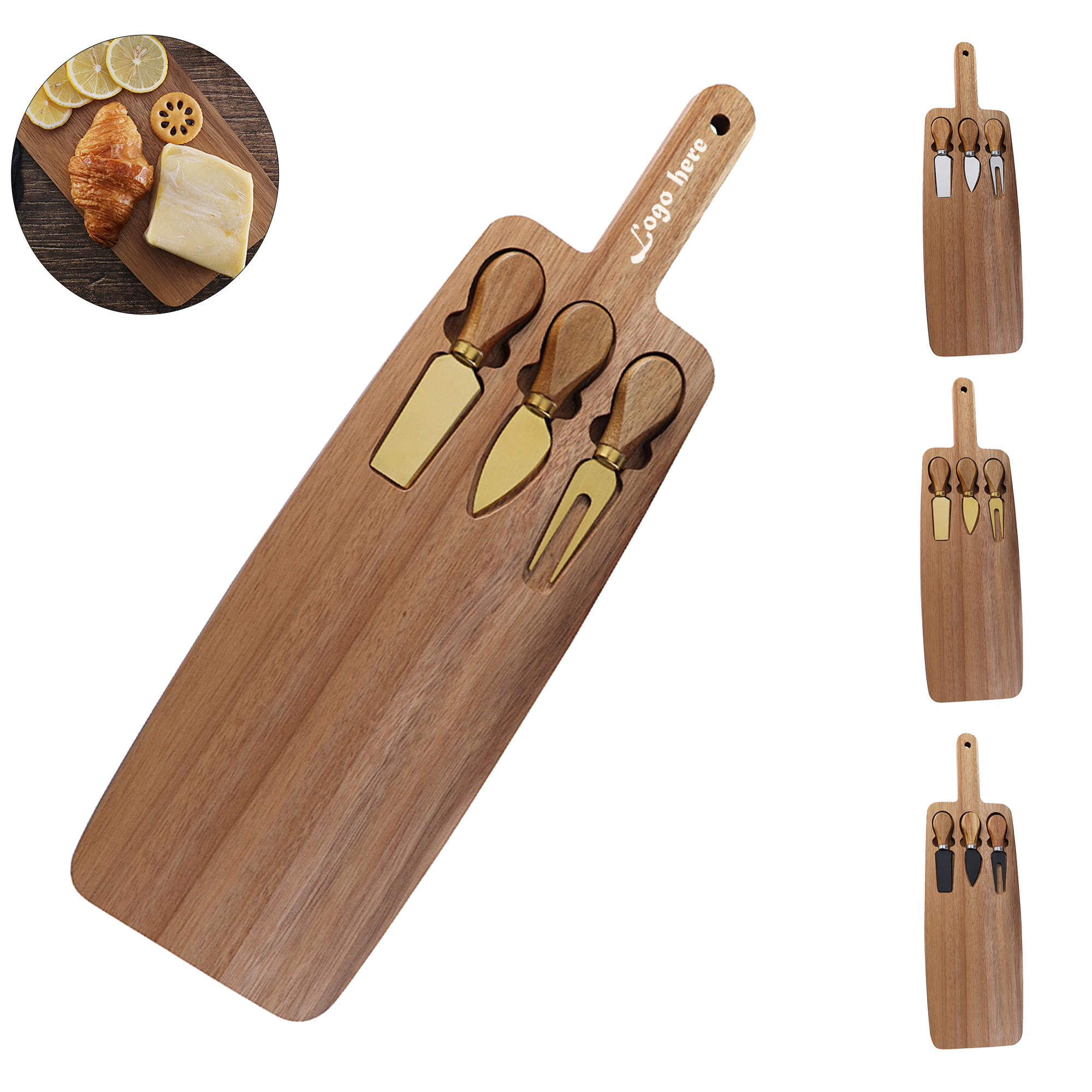 Wooden Handle Cheese Cutting Tools 3