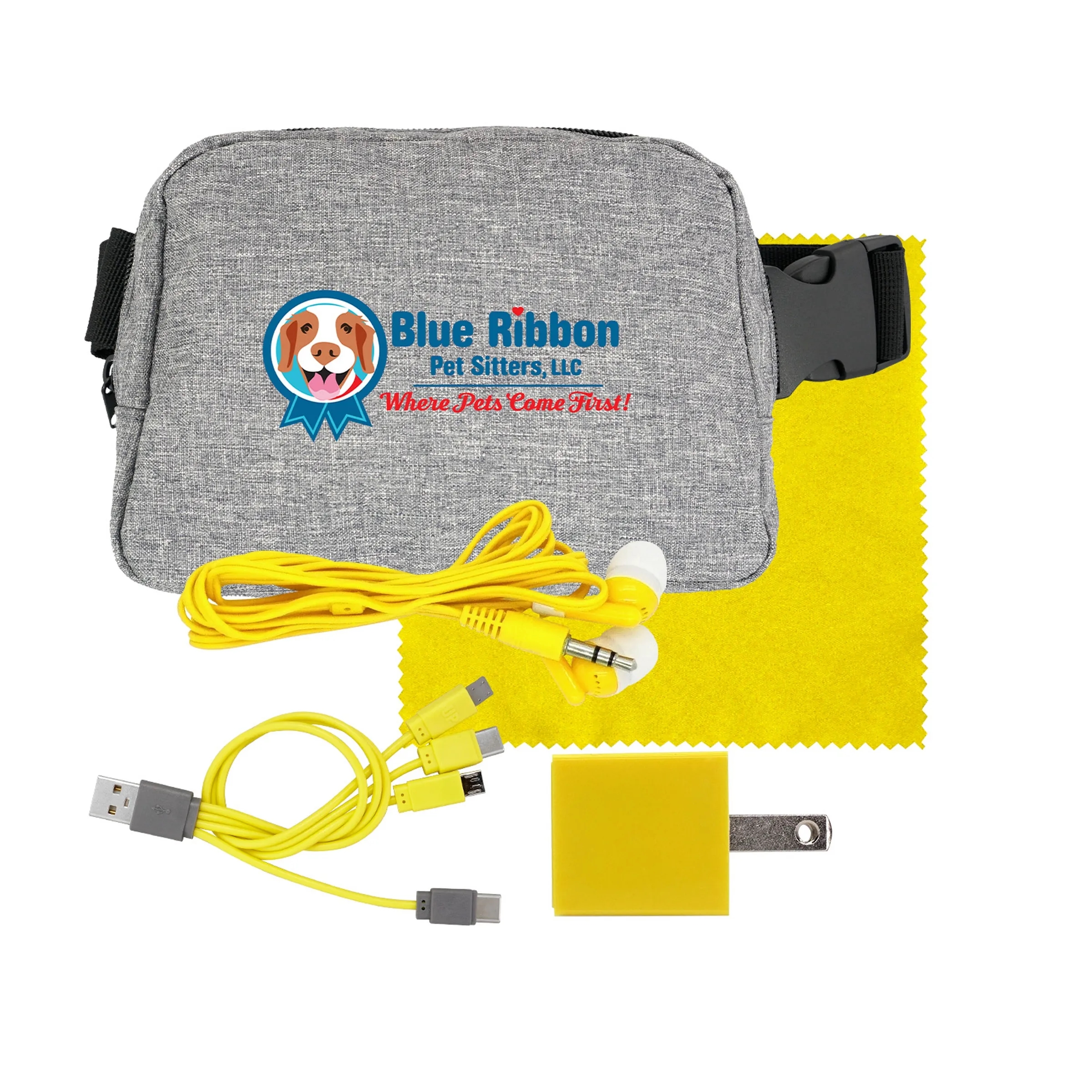 RECYCLED FANNY PACK ULTIMATE TRAVEL SET 11