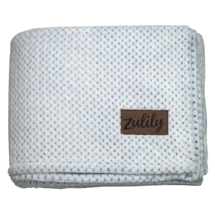 Textured Plush Blanket 11
